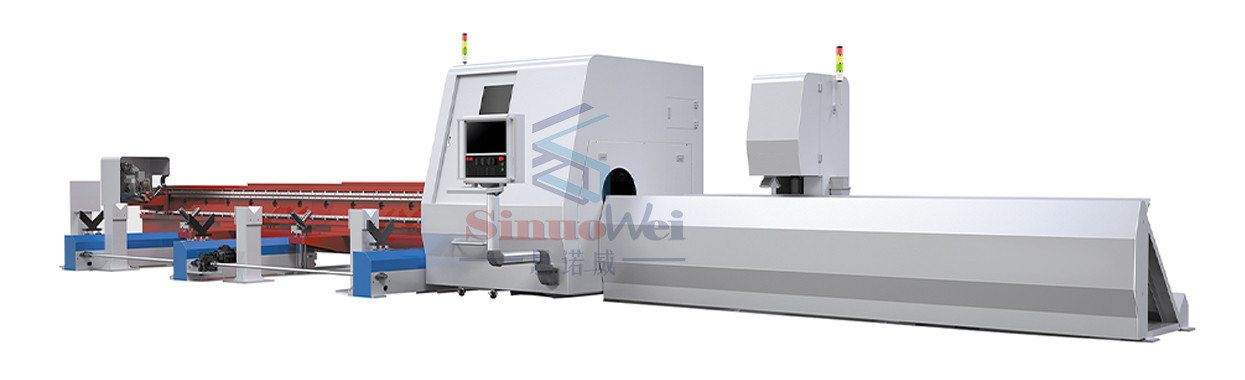 High Accuracy Laser Tube Cutting Machine Equipment Footprint Of 20630L×4908W×2665Hmm