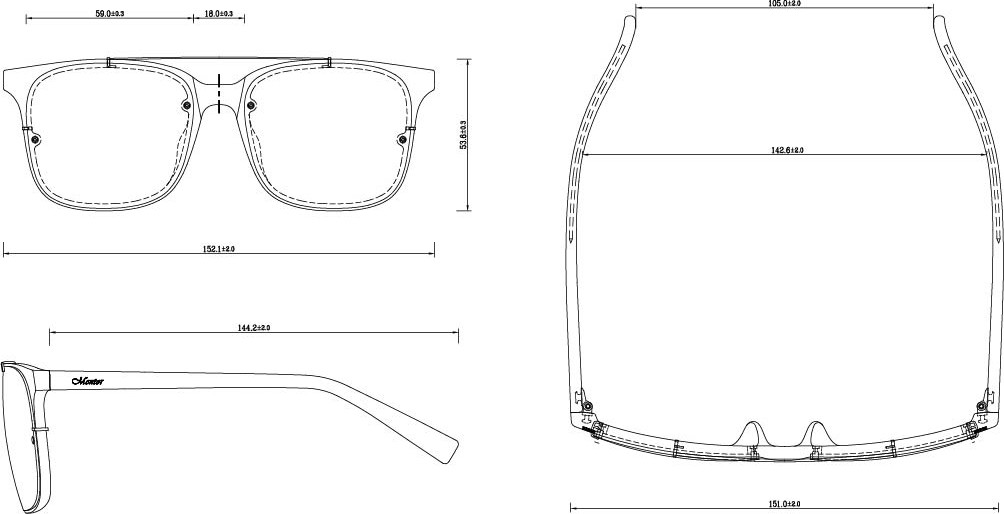 Antibacterial Men's Optical Glasses Swiss EMS TR90 Material Impact Resistance