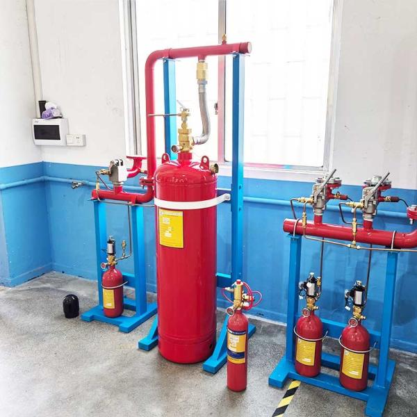 Quality IG541 Inert Gas Fire Protection System For Generator Control Room Of Power Plant for sale