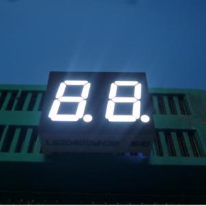 CC/CA Polarity Dual Digit 7 Segment Display , Multi Color 7 Segment Display 0.39
