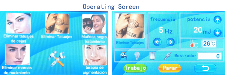 Nd Yag Laser Tatoo Removal Machine