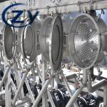 SS304 Tapioca Cassava Starch Production Line Compact Structure