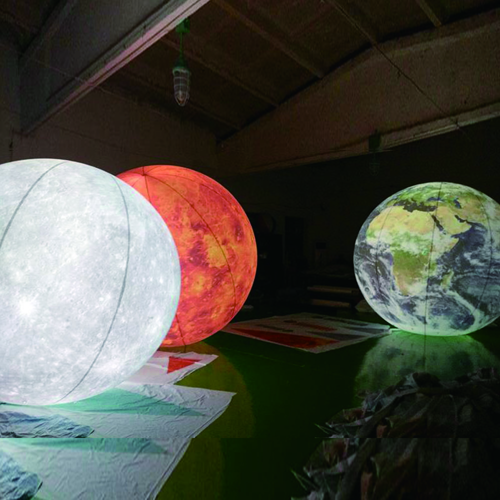 Large Inflatable Moon Balloon For Decoration balloon inflator machine air pump electric inflatable human balloon for event