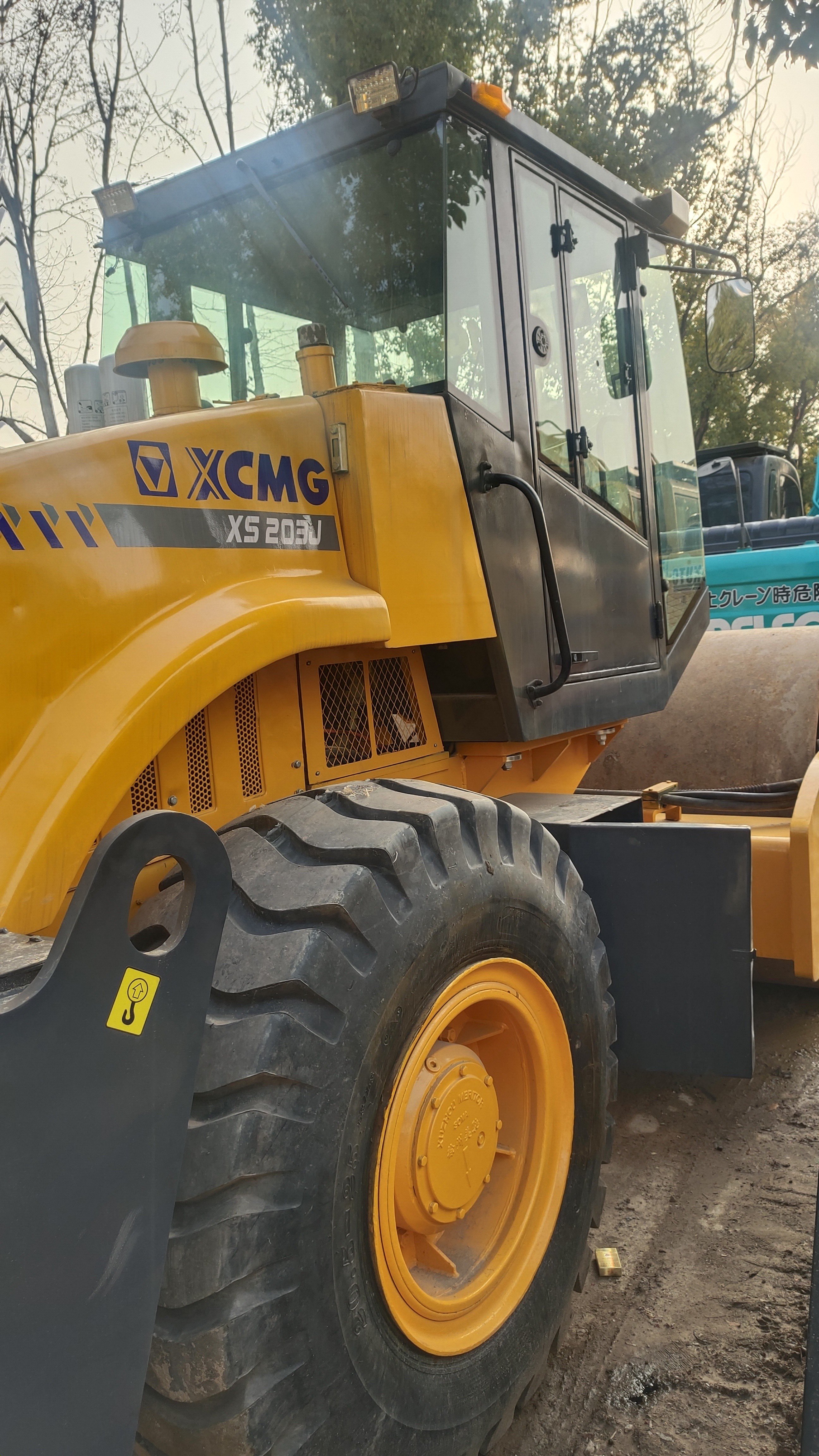 Second hand construction machiner XS203J used Roller Super Heavy-duty Roller