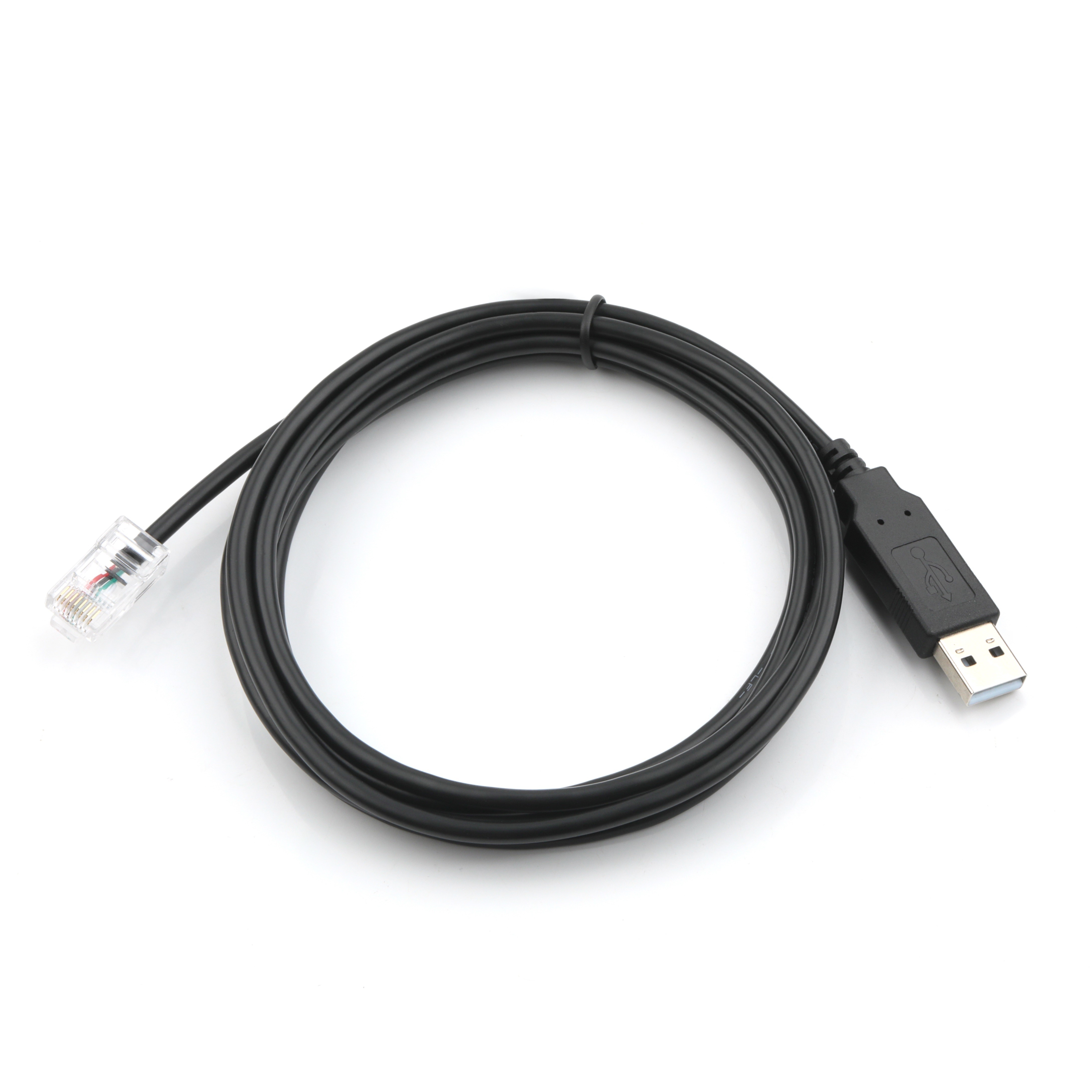FT234X 5V PCBA USB-A To RJ45 Serial Cable 8p8c Compatible With RS232 Communication Line