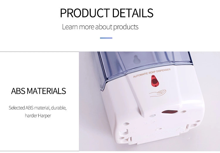 Smart Alcohol Foam Gel Automatic Sensor Soap Dispenser