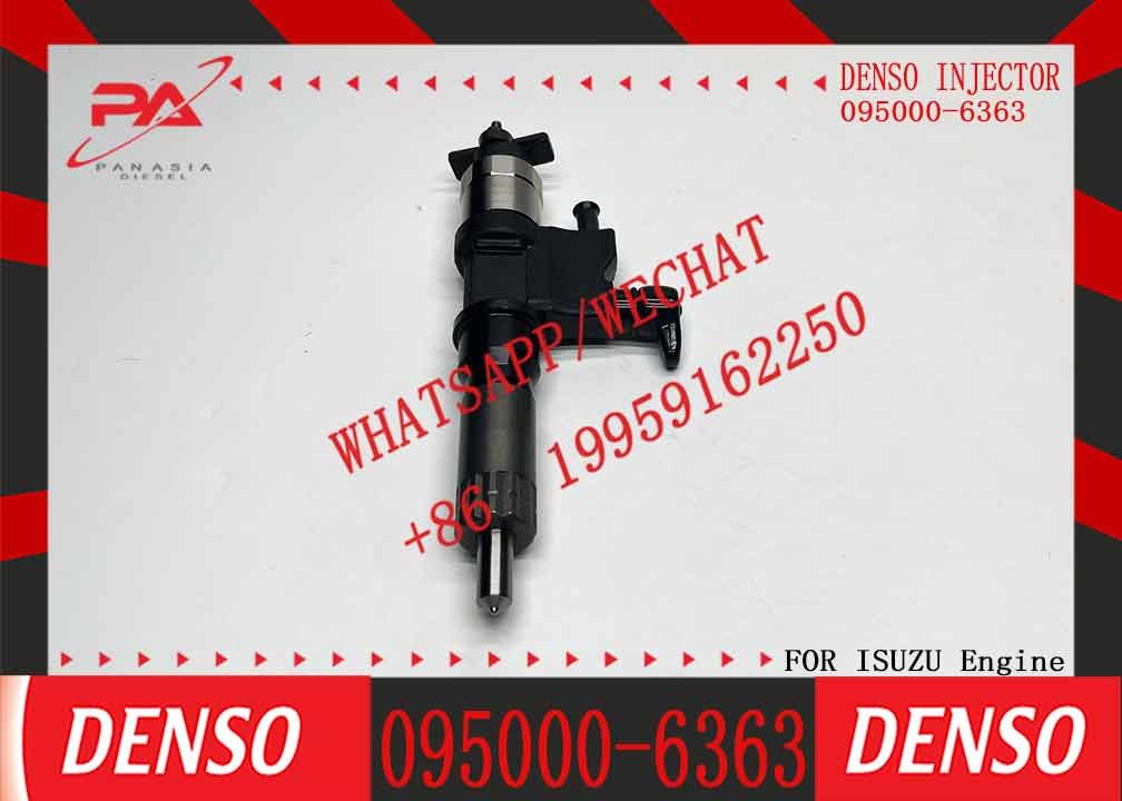 genuine and OEM Common Rail Fuel Injector 095000-6363 8-97609788-7 095000-5342 8-97602485-7 for ISUZU 4HK1 6HK1