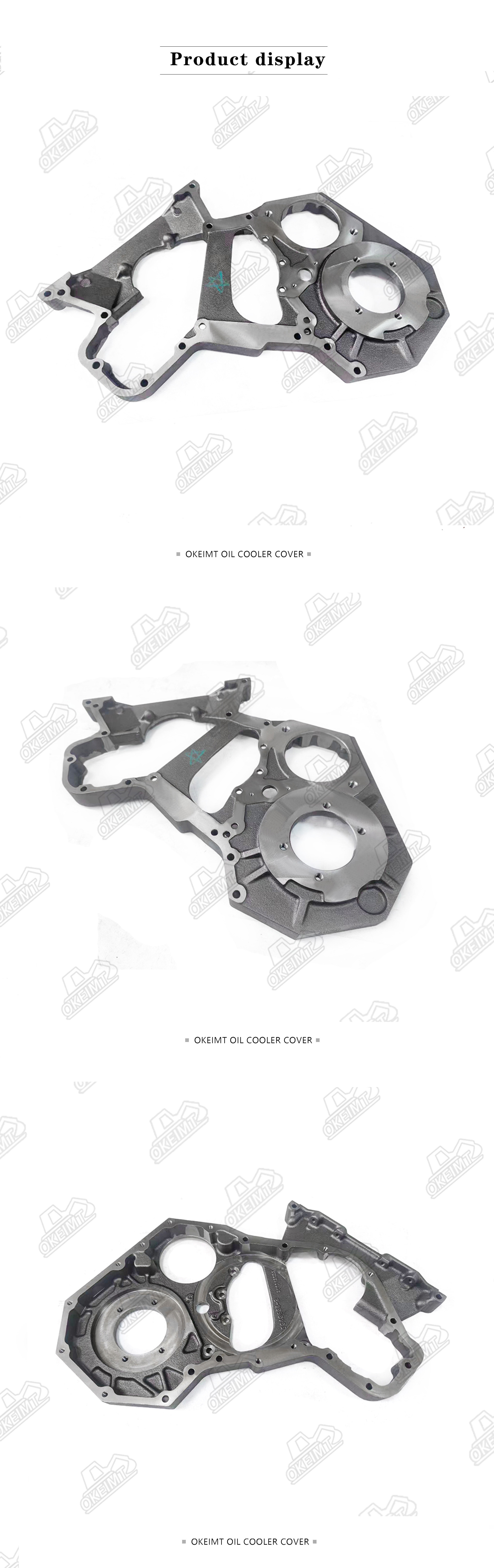 5343634-2 Is Suitable For Cummins 6B5.9 Engine 6D102 Excavator Timing Cover