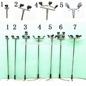 1:87 steel stadium lamp, 1:100 steel stadium lamp,HO light,HO stadium lamppost