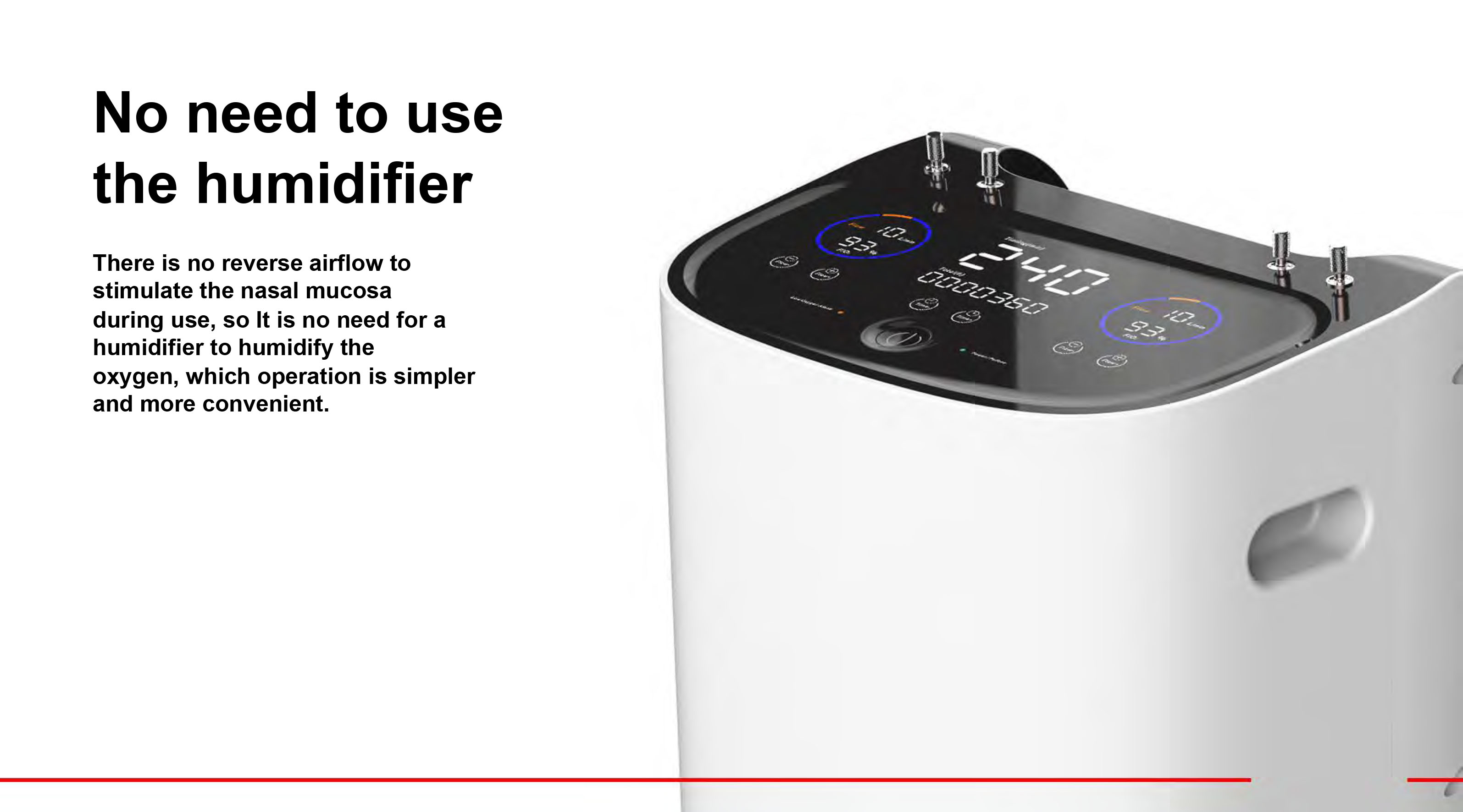 15L/Min 30L/Min Medical Grade Oxygen Concentrator 20L With Nasal Oxygen