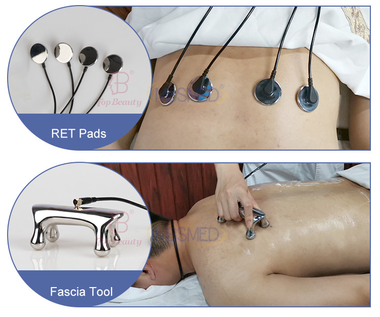2024 Newest Portable Radiofrecuencia Monopolar Smart Tecar Ret Cet Diathermy Physiotherapy 448khz Rf Tecar Therapy Machine