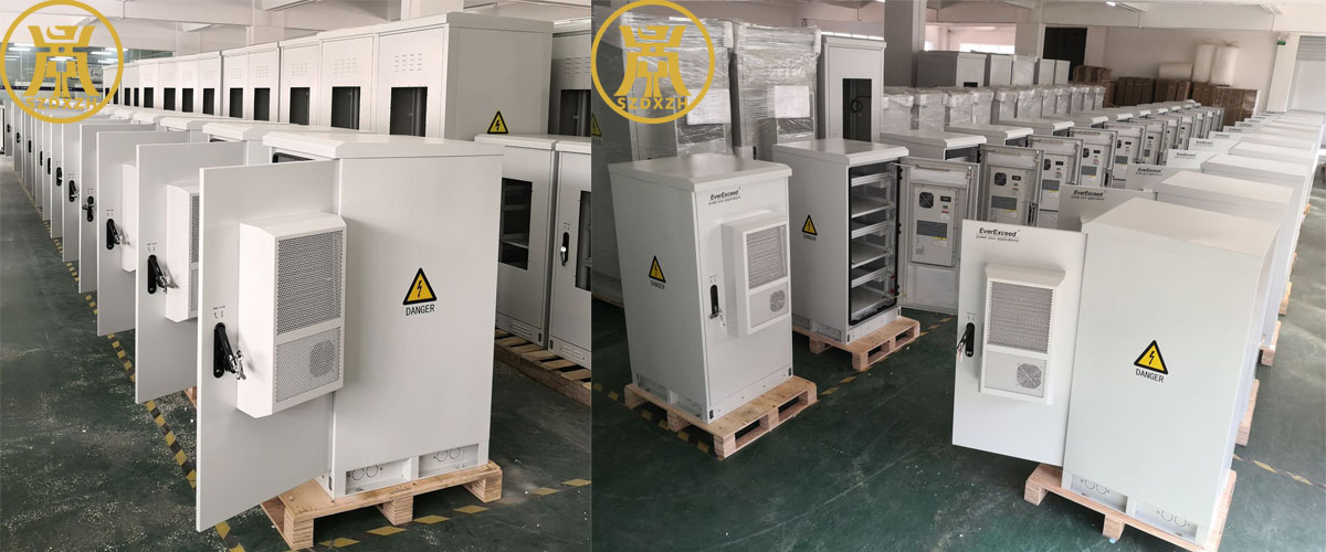 Outdoor Telecom Enclosure Upgrade Exterior WPC Wall Panel with Outdoor Powder Coating