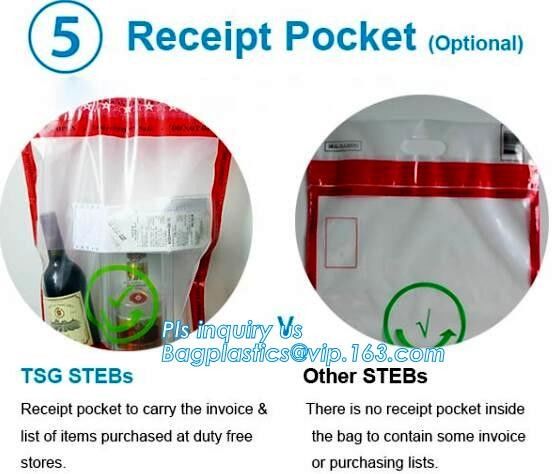 Document safe tamper proof bank deposit bag, Steb Plastic Money Pe Bank Deposit Coin Security Pouch Bags With Seal For C