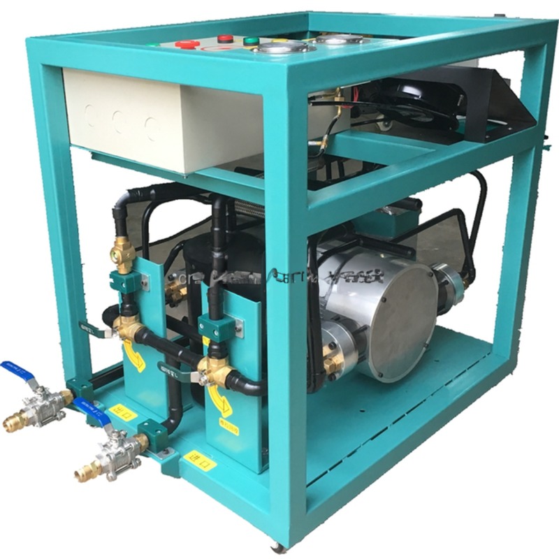 Air Conditioning Refrigerant Charging Machine Vapor Recovery Unit AC 2HP R134a R22