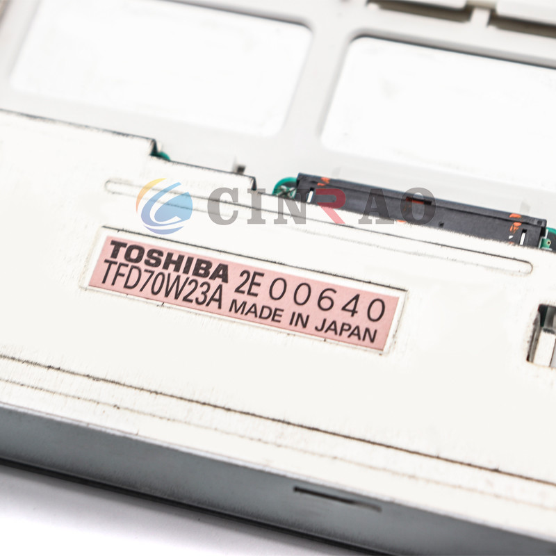 Toshiba TFD70W23A TFT LCD Screen / Car GPS Auto TFT LCD Display Module