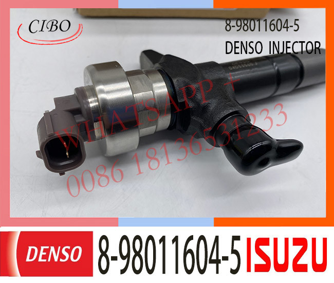 8-98011604-5 DENSO Diesel Engine Fuel Injector 8-98011604-5 095000-6980 095000-6981 For Isuzu 4JJ1