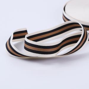 Thin Striped Soft Webbing Custom Color Polyester Tape For Cloth In Any Color