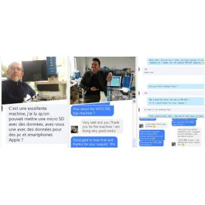 CPU Infrared SMD Rework Station 220V With Hot Air Heating For IC Removing