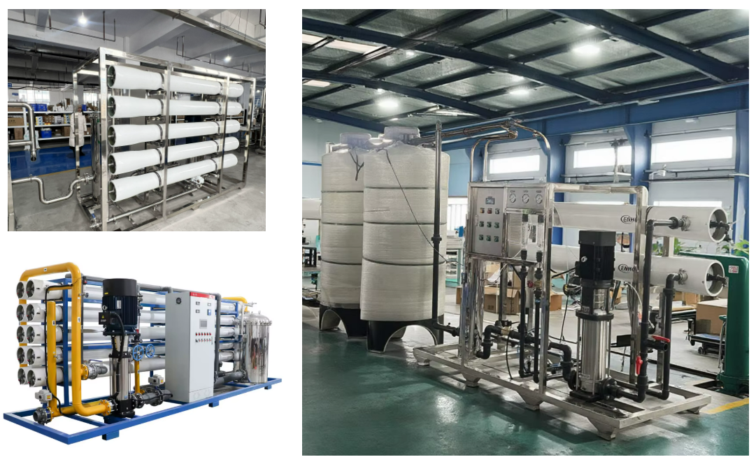 10000LPH Pure Water Equipment Industrial Water Treatment Machine For Ink Water Based Paint