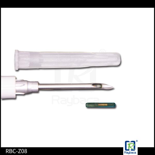 Medical Animal Tracker Microchip RFID Syringe Bio - Glass Package EO Disinfectio