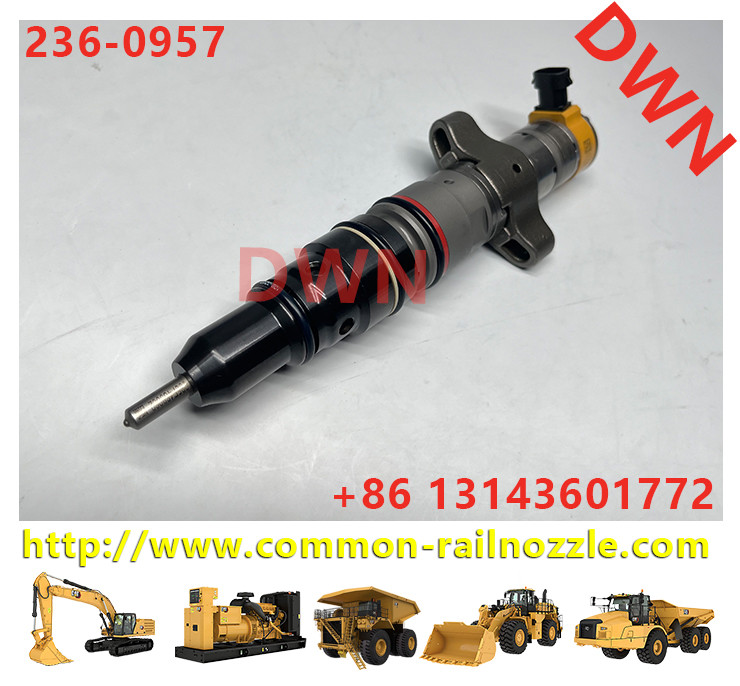 236-0957 Diesel Excavator Engine Parts Common Rail Injector 10R-9002 387-9436 267-9710 293-4574