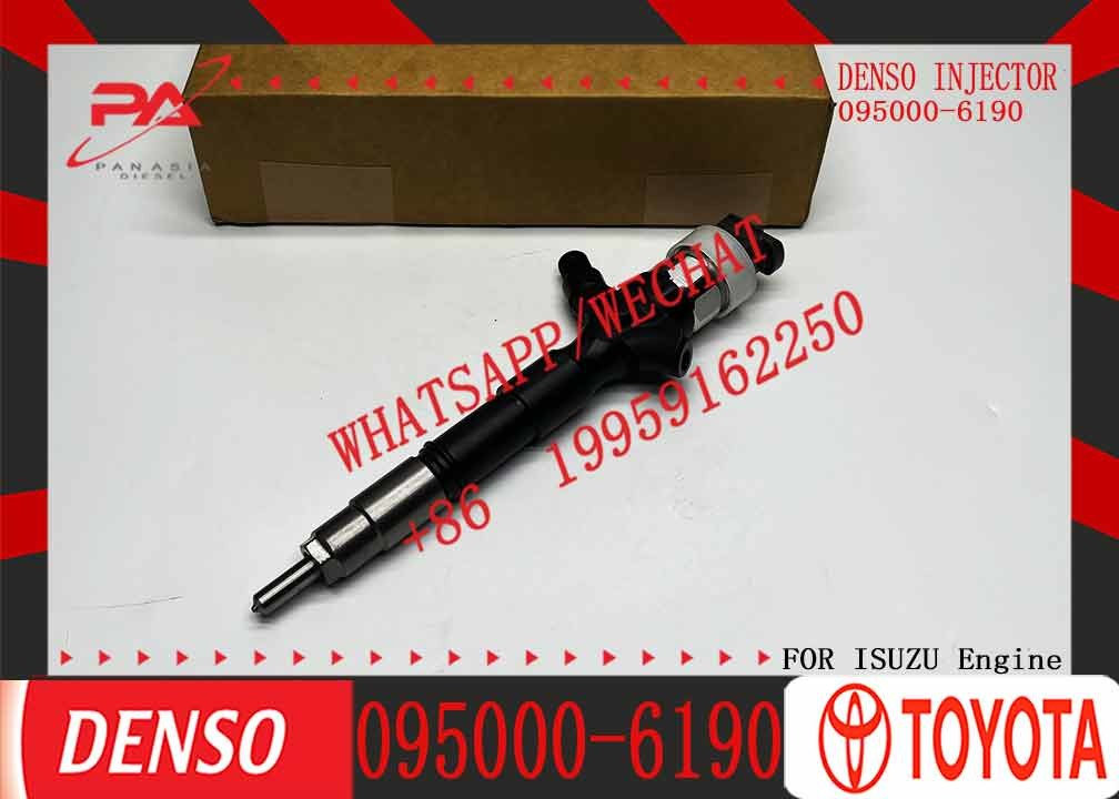 2 KD common rail fuel injector 095000-6190 nozzle innjector 095000 6190 0950006190 for Toyota Hiace 2.5 D 2KD-FTV