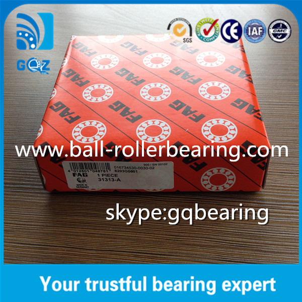 Durable Single Row Tapered Roller Bearing , Barrel Roller Bearing 31313A