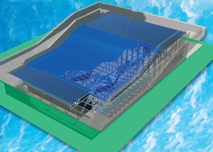 Customized Color Flowrider Water Ride Double People Use Boards For Water Park