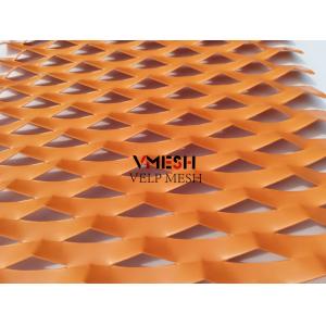 PVDF Aluminum Facade Mesh Build Metal Expanded Plate Exterior Cladding
