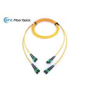 48 Fiber MTP MPO Trunk Cable Assembly 100% Interferemeter Pass SM OM3 OM4 OM5