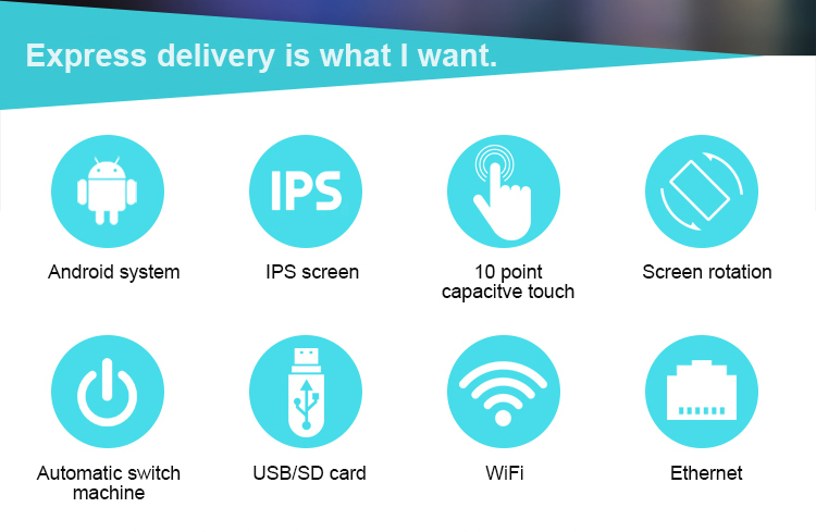 24Inch 12V 3A Poe All In One Android Tablet / Android 9.0 Tablet Pc