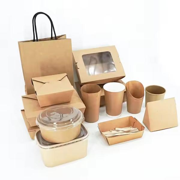 Wholesale Custom Fast Food Takeaway Containers French Fries Fried Chicken