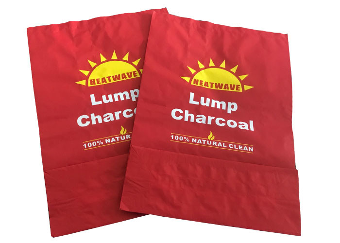 Multi Wall Charcoal Paper Packing Sacks 20lb 50lb
