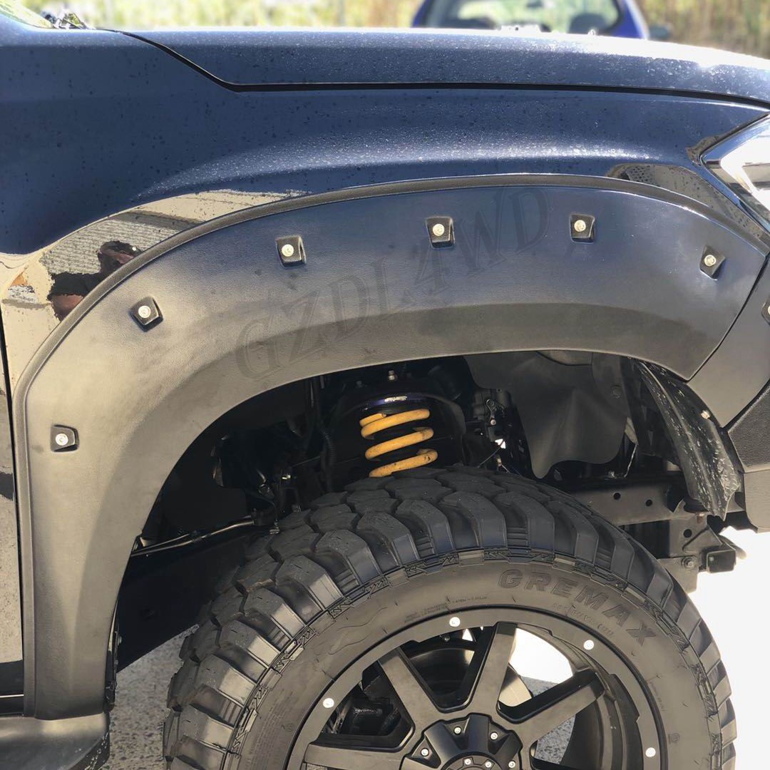 ABS Wheel Arch Flares With Decorative Screws Fit LDV T60 /Maxus T60