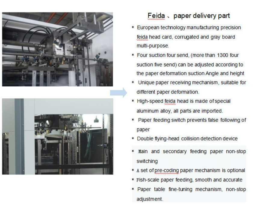 High Speed Automatic Die Cutting Machine for Corrugate Board User-Friendly Design