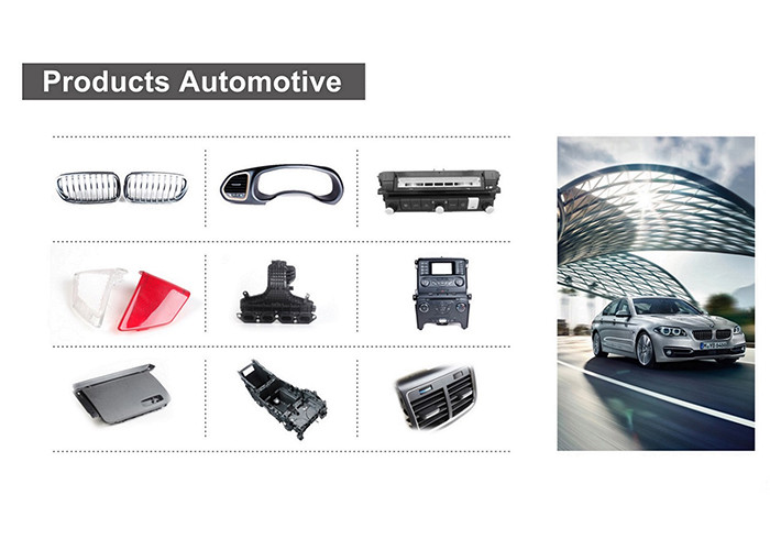 500000 Shots Injection Molded Plastic Parts Automative Air Vent