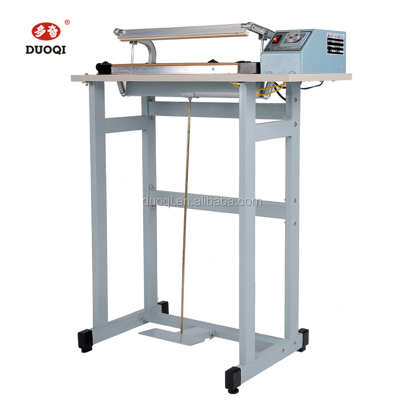 220V DUOQI SFP-600 Iron Foot Pedal Enseal Sealer Bag Sealer Heat Sealer Semi-Automatic Sealing Machine