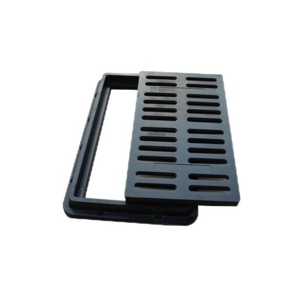Quality Elite SMC/BMC Light Duty Gully Grid Rectangular Tree Grate For Landscape Design for sale