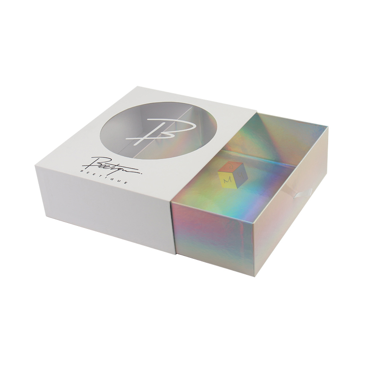 Custom Logo Skincare Pull Out Drawer Sliding Gift Box for Cosmetic Products Eco-Friendly