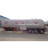 Buy cheap 54m3 Semi Tanker Trailer LPG Propane Gas Transportation 27mt 1 Year Warranty from wholesalers
