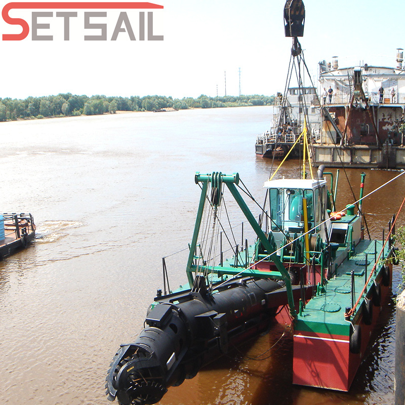 Hydraulic 18 Inch Sand Dredger with Cutter Head Suction Pump