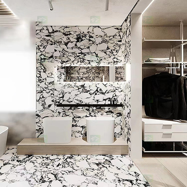 Luxury 600x1200 Matt Glazed Porcelain Tiles Marble Stone Look Porcelain Rustic Tiles