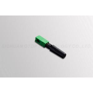 SC / APC Fiber Fast Connector Field / Terminated Fiber Connector for FTTX