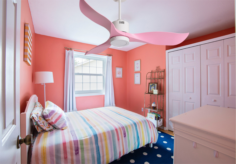 1stshine's Macaron Style Ceiling Fan The Perfect Combination of Style and Function