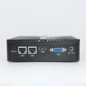 Passive Cooling ITX MINI PC Aluminum Alloy With HDMI VGA EdP Display Port