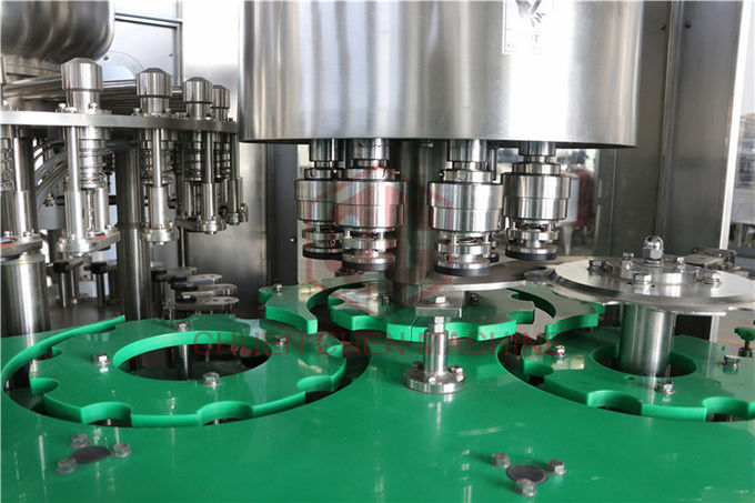 Atmospheric Pressure Glass Bottle Filling Machine 500ML Juice Bottling Equipment