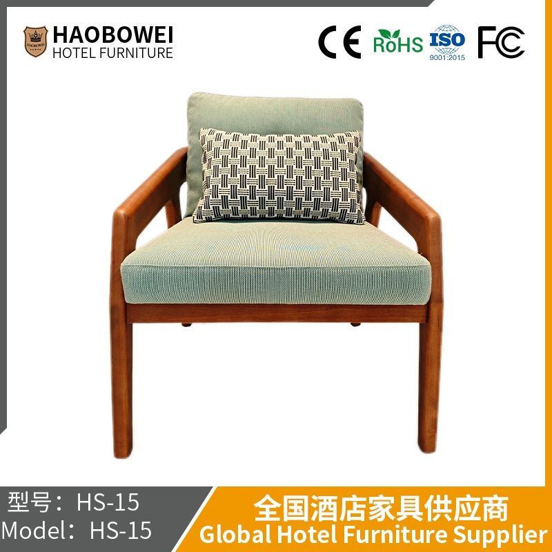 Haobowei Furniture Nordic Outdoor Sofa Ourtyard Leisure Villa Garden Outdoor Furniture Residential Quarters Outdoor Antiseptic Sofa Combination