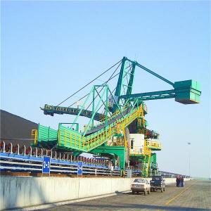 Bucket Wheel Stacker And Reclaimer System For Longitudinal Stockyard