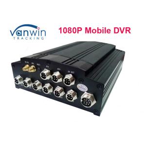 H264 4CH 1080P Multi Camera Vehicle DVR Recorder With FTP Customized Function