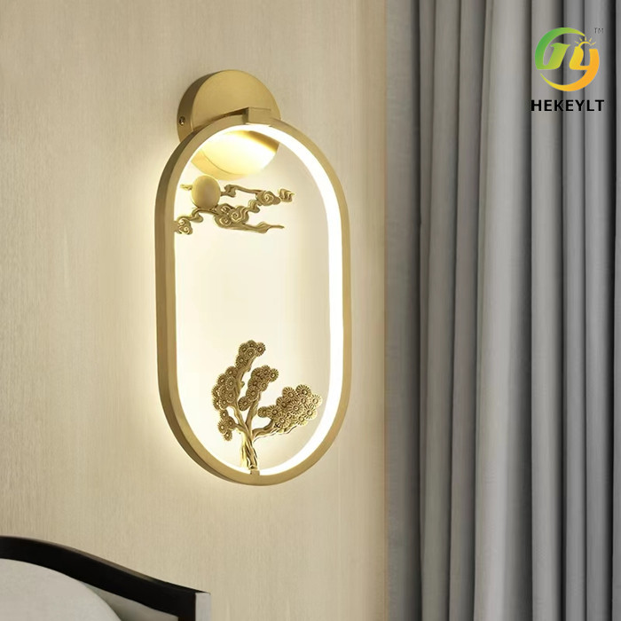 Copper Zen Light Luxury Table Lamp For Decoration 110 - 240V